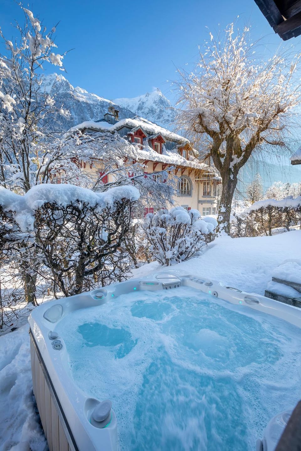 Winter, Hot Tub, Area and facilities