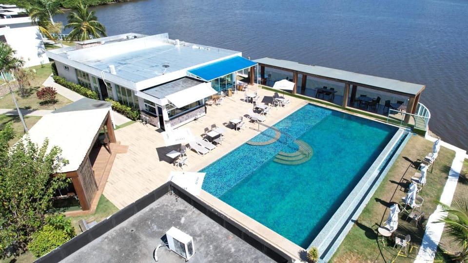 Bird's eye view, Pool view, River view, Swimming pool, sunbed