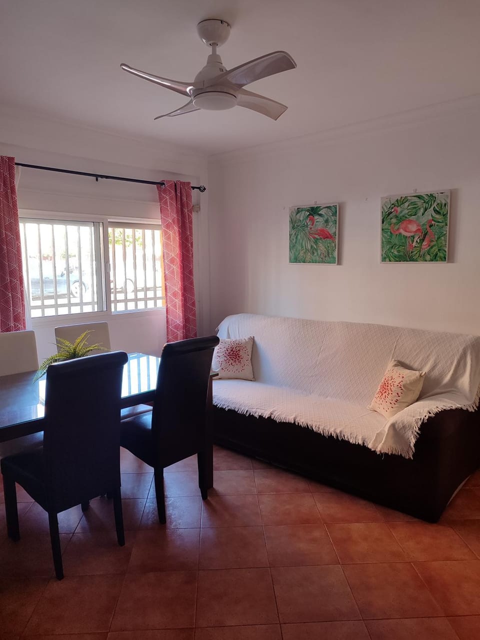 Living room, air conditioner