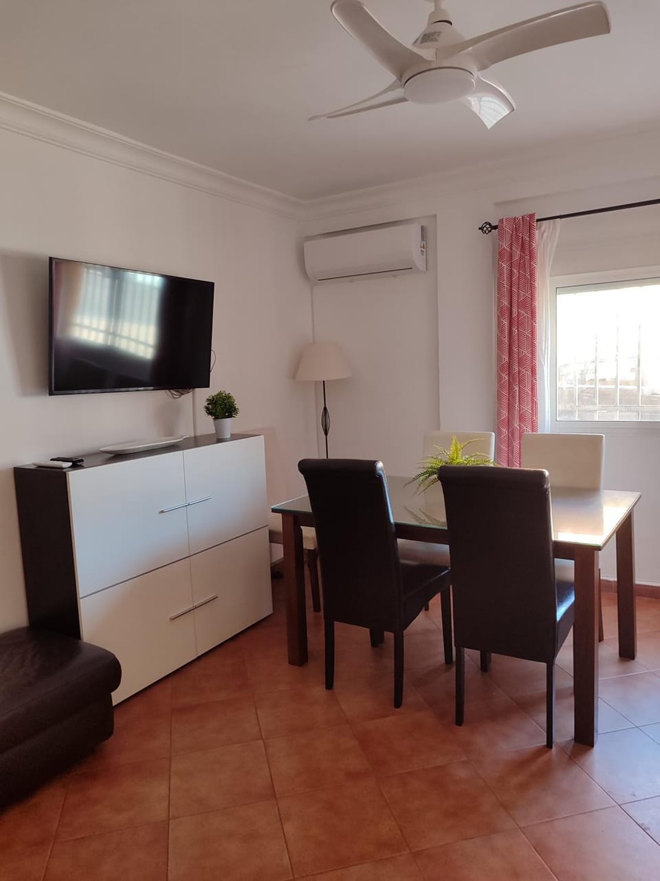 Living room, air conditioner
