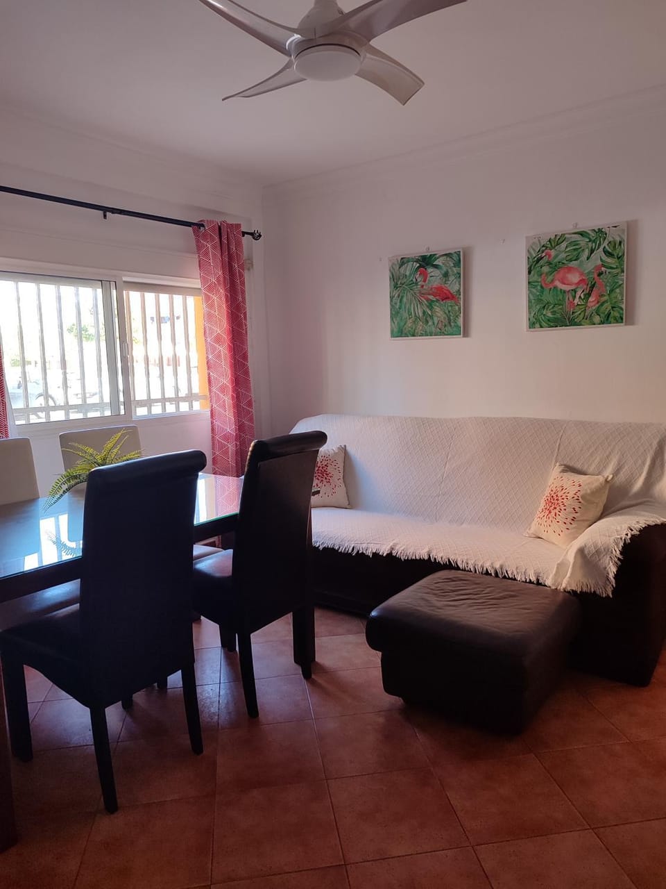 Living room, air conditioner