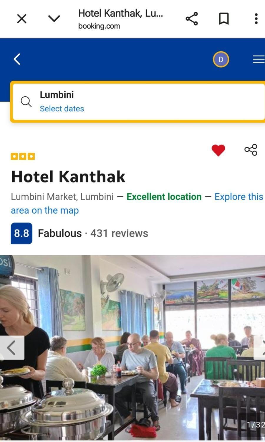 Hotel Kanthak Bed and Breakfast in Nepal