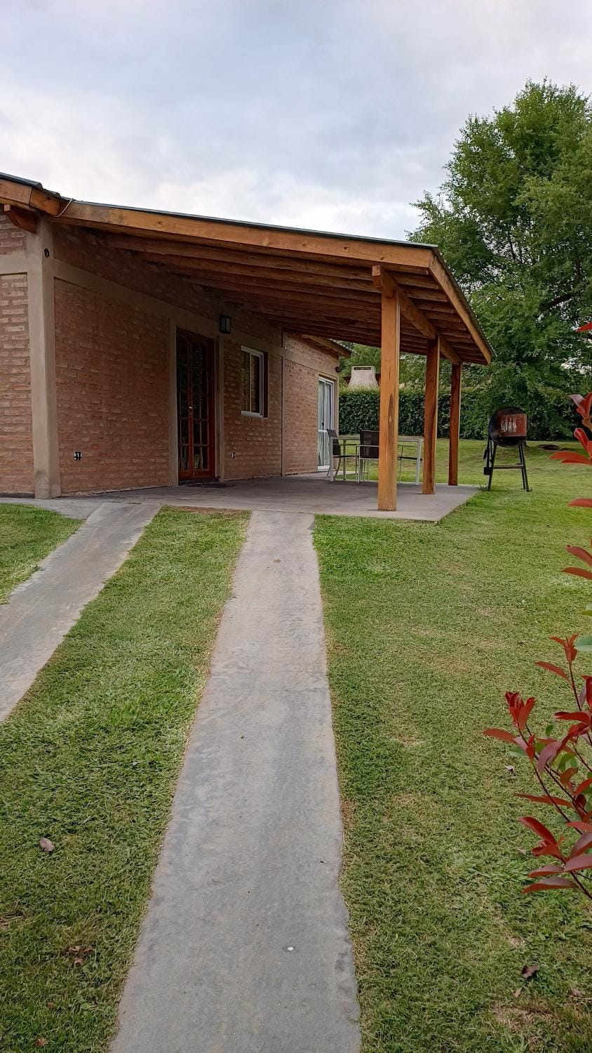 Property building, Garden view