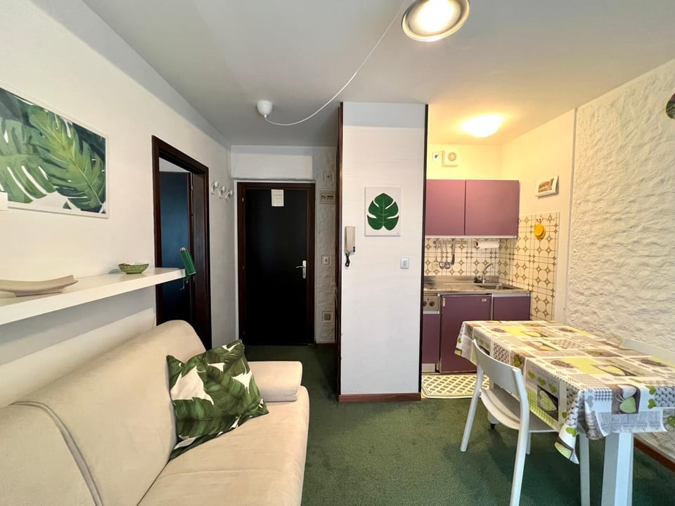 Kitchen or kitchenette, Living room