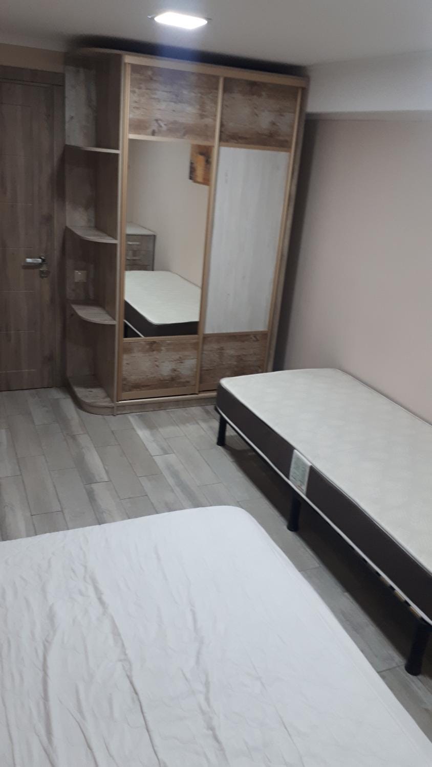 Bed, Photo of the whole room, Bedroom, wardrobe