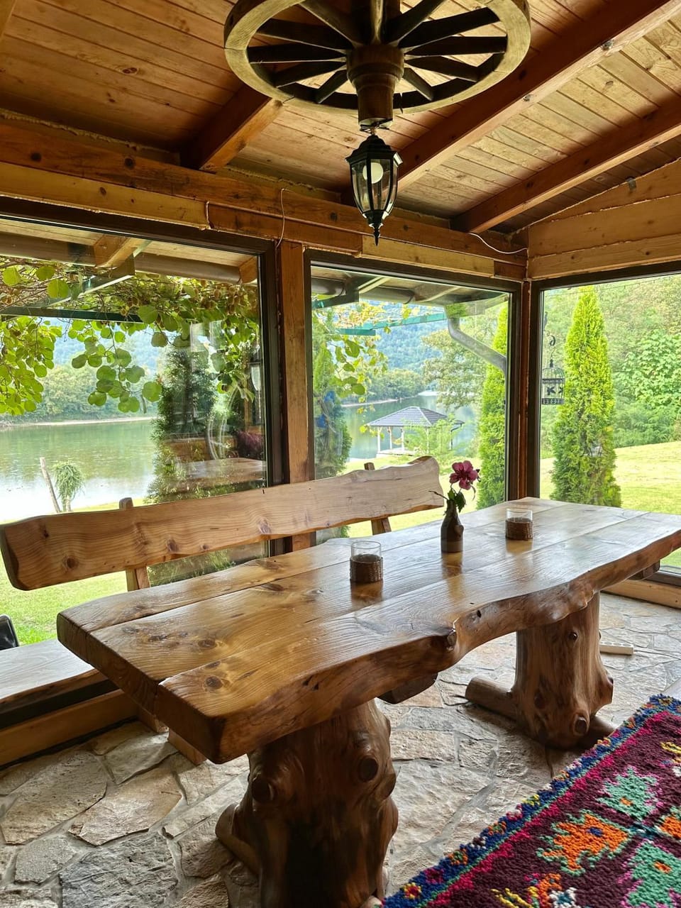 Balcony/Terrace, Seating area, River view