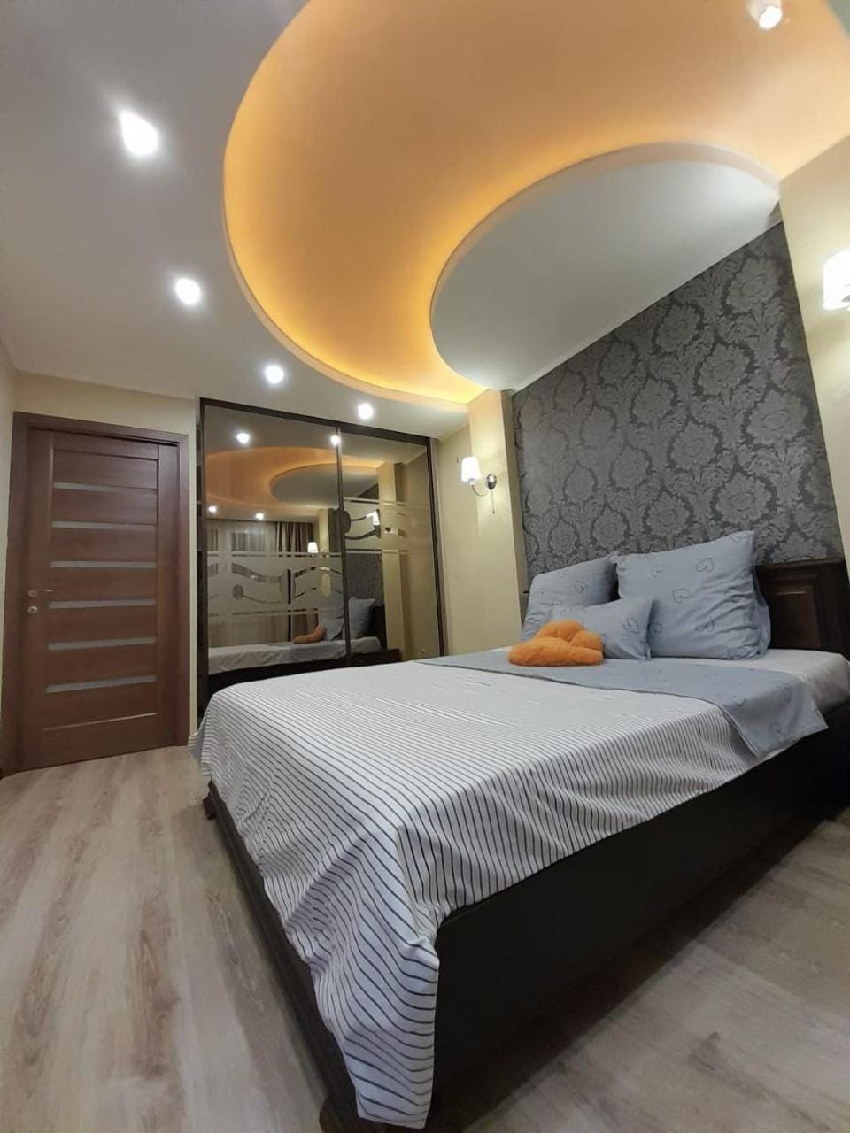 Bed, Kitchen or kitchenette, Photo of the whole room, Bedroom, wardrobe