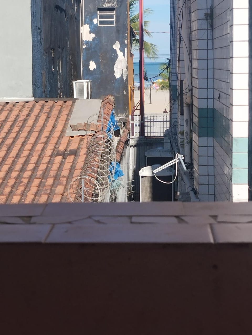 Kitnet na praia Pé na areia Apartment in State of São Paulo