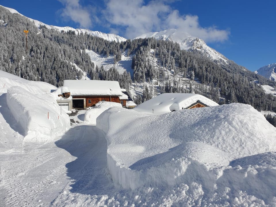 Day, Natural landscape, Skiing, Skiing, Mountain view