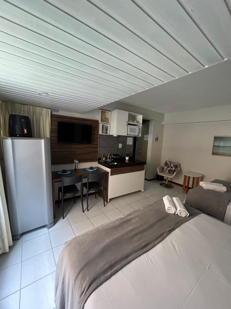 Flat 112 equipado na beira mar de Tambaú Apartment in João Pessoa