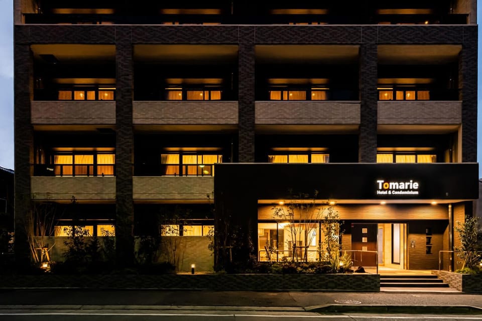 Facade/entrance, Sunset