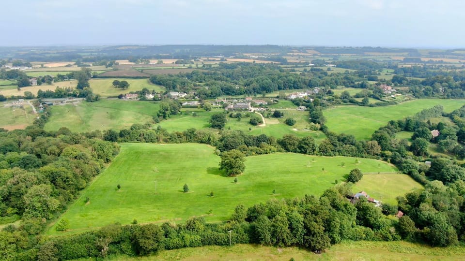 Day, Natural landscape, Bird's eye view, Summer, Area and facilities