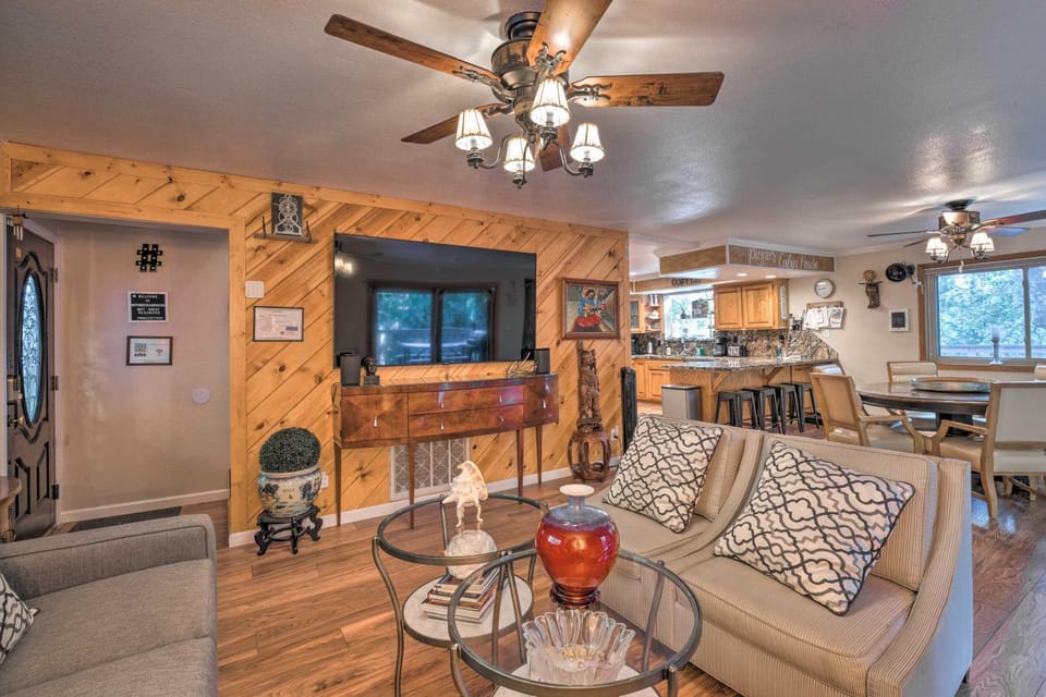 Near Hiking Trails: Cabin w/ Deck in Pioneer! Cabin in Calaveras County
