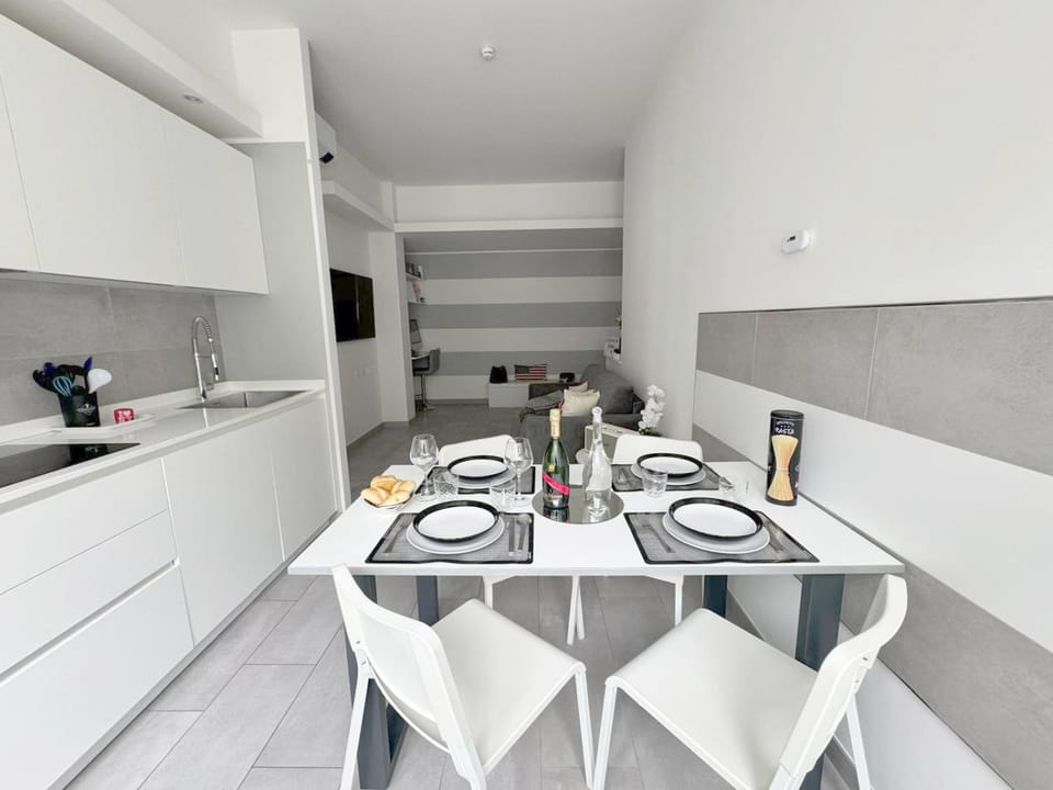 Living room, kitchen