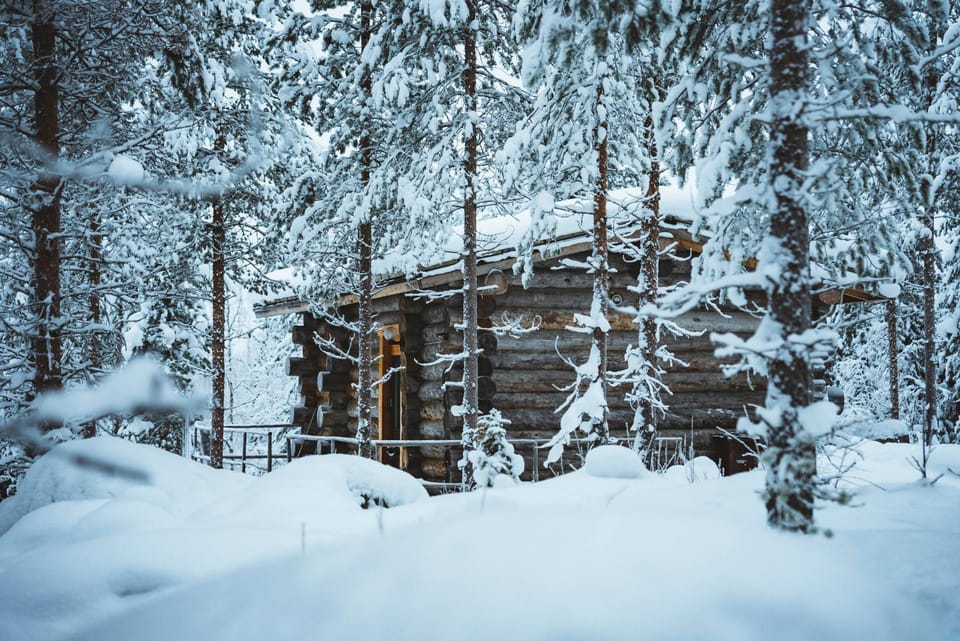 Property building, Natural landscape, Winter