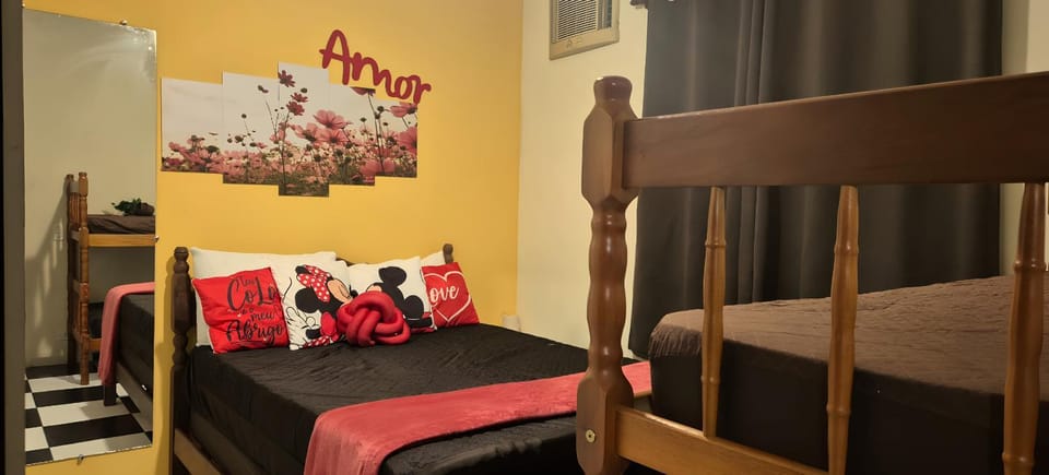 Bed, bunk bed, air conditioner