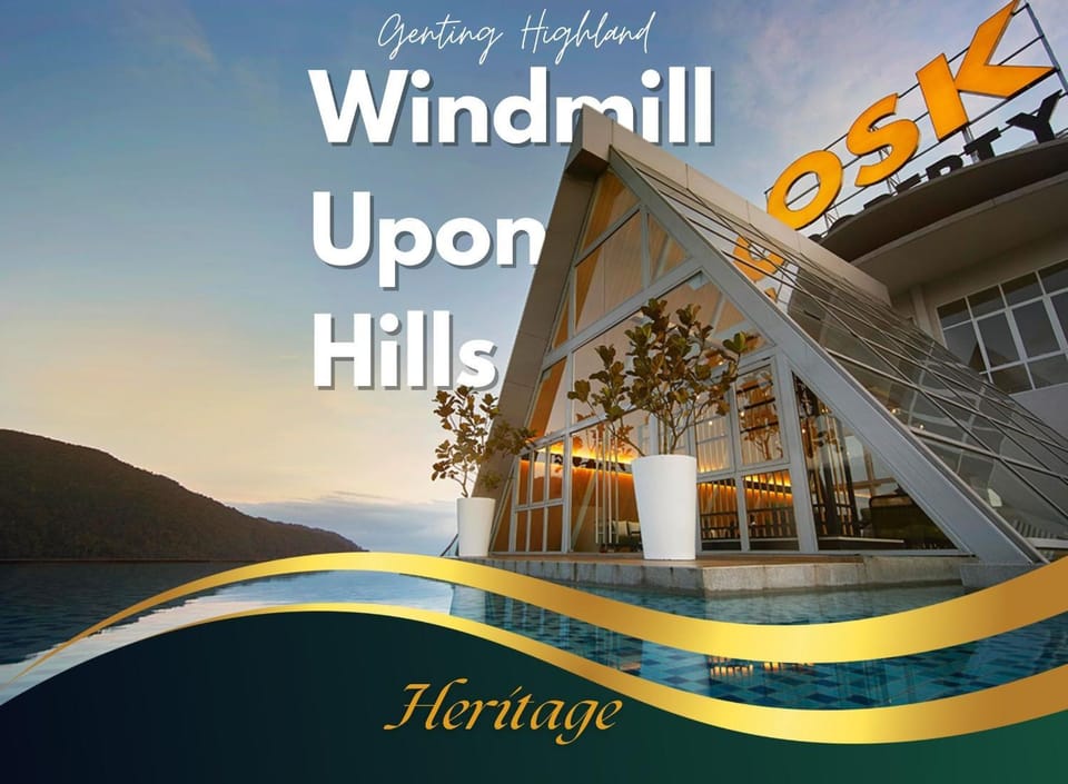 Windmill Upon Hills Luxurious Sky Villa 360 Sky Pool Heated Pool Mountainous Genting View Genting Highland by Heritage Apartment in Selangor, Malaysia