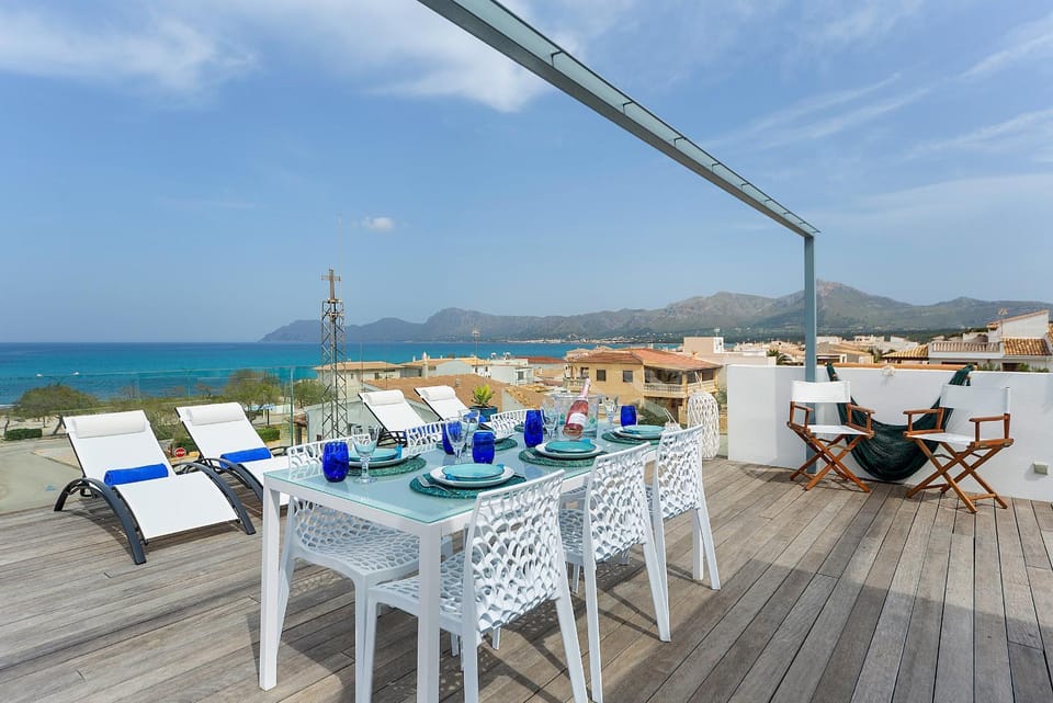 Modern Panoramic Sea View House Mallorca House in Son Serra de Marina