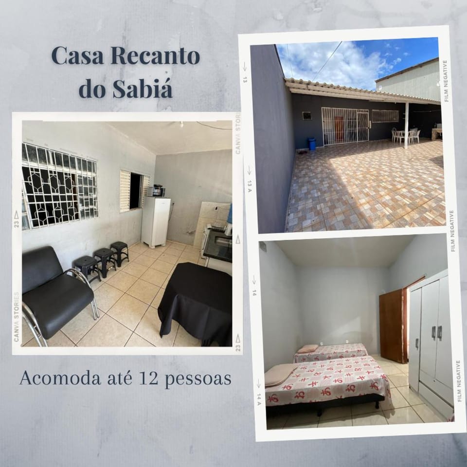 Casas de Temporadas - Hotel Recanto do Sossego House in Uberlândia