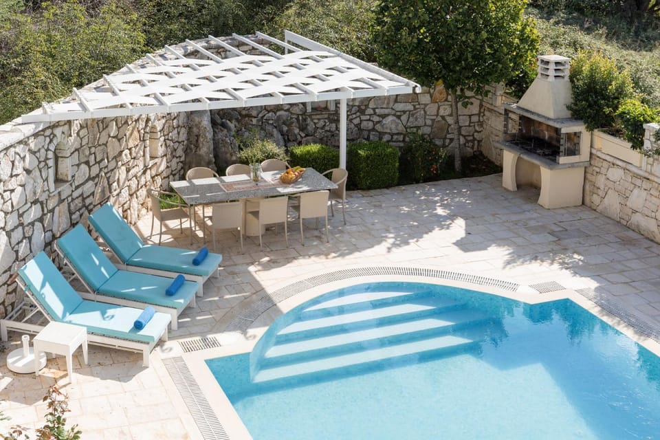 Kassiopi View Villas-Corfu-Villa Eleni,4 bedrooms,large private pool,prime location Villa in Corfu, Greece