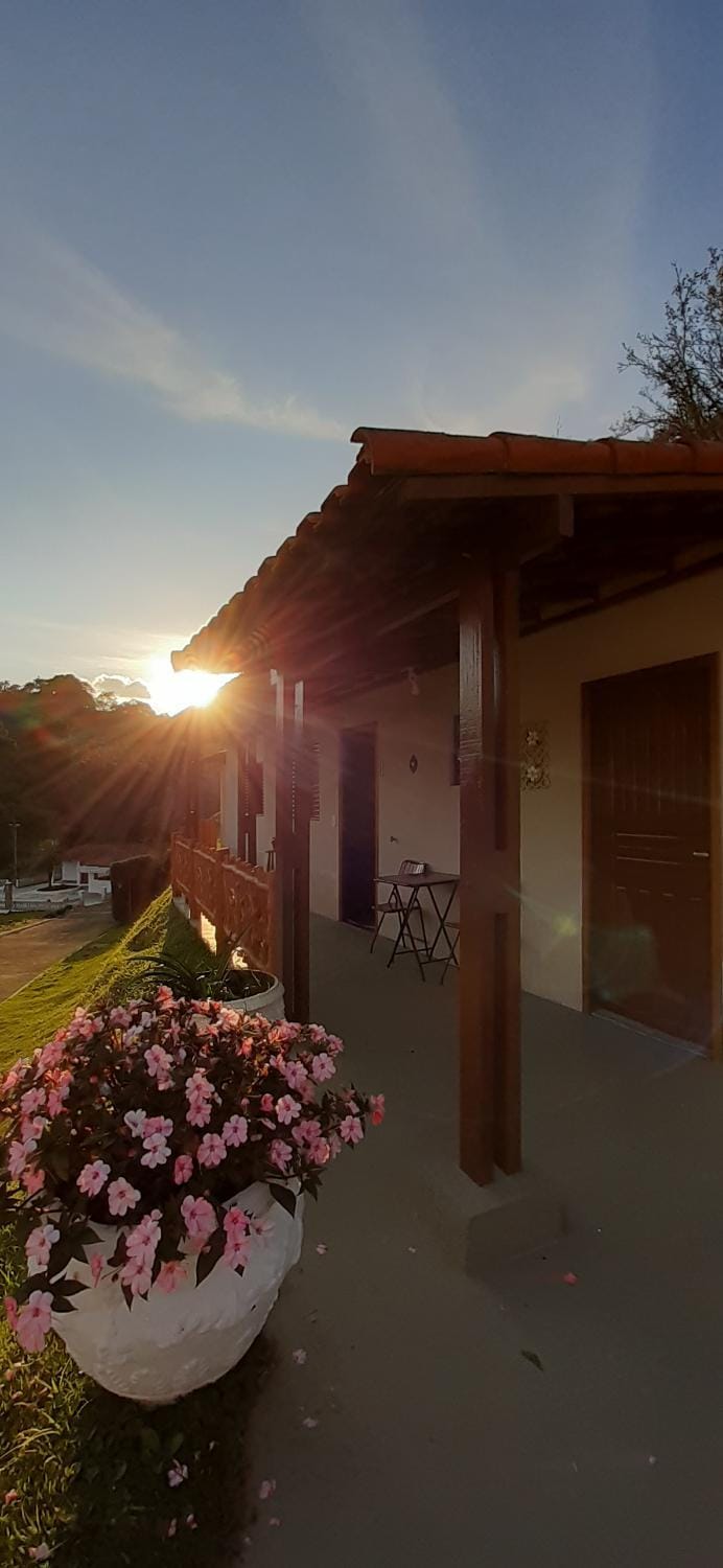 Facade/entrance, Sunset