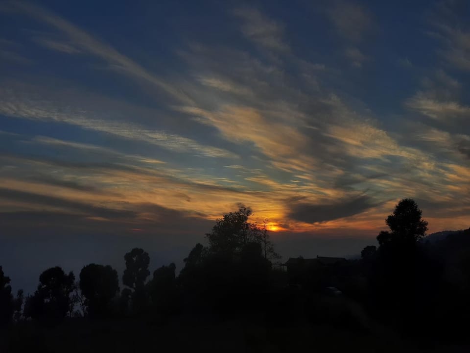 Natural landscape, Sunset