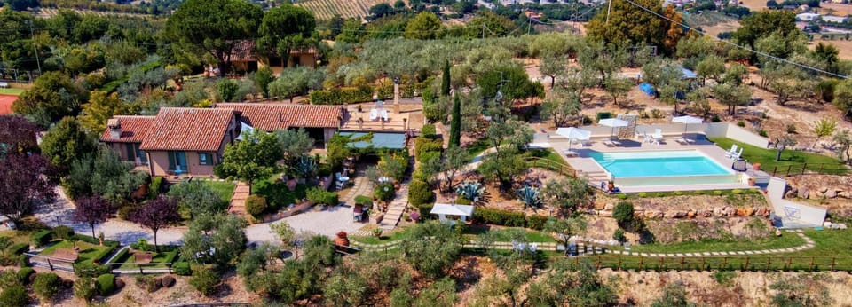 Bird's eye view, Garden