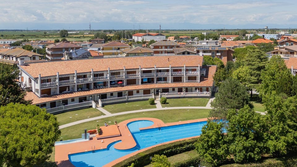 Property building, Natural landscape, Bird's eye view
