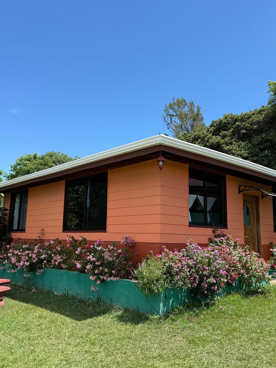 Property building, Garden view