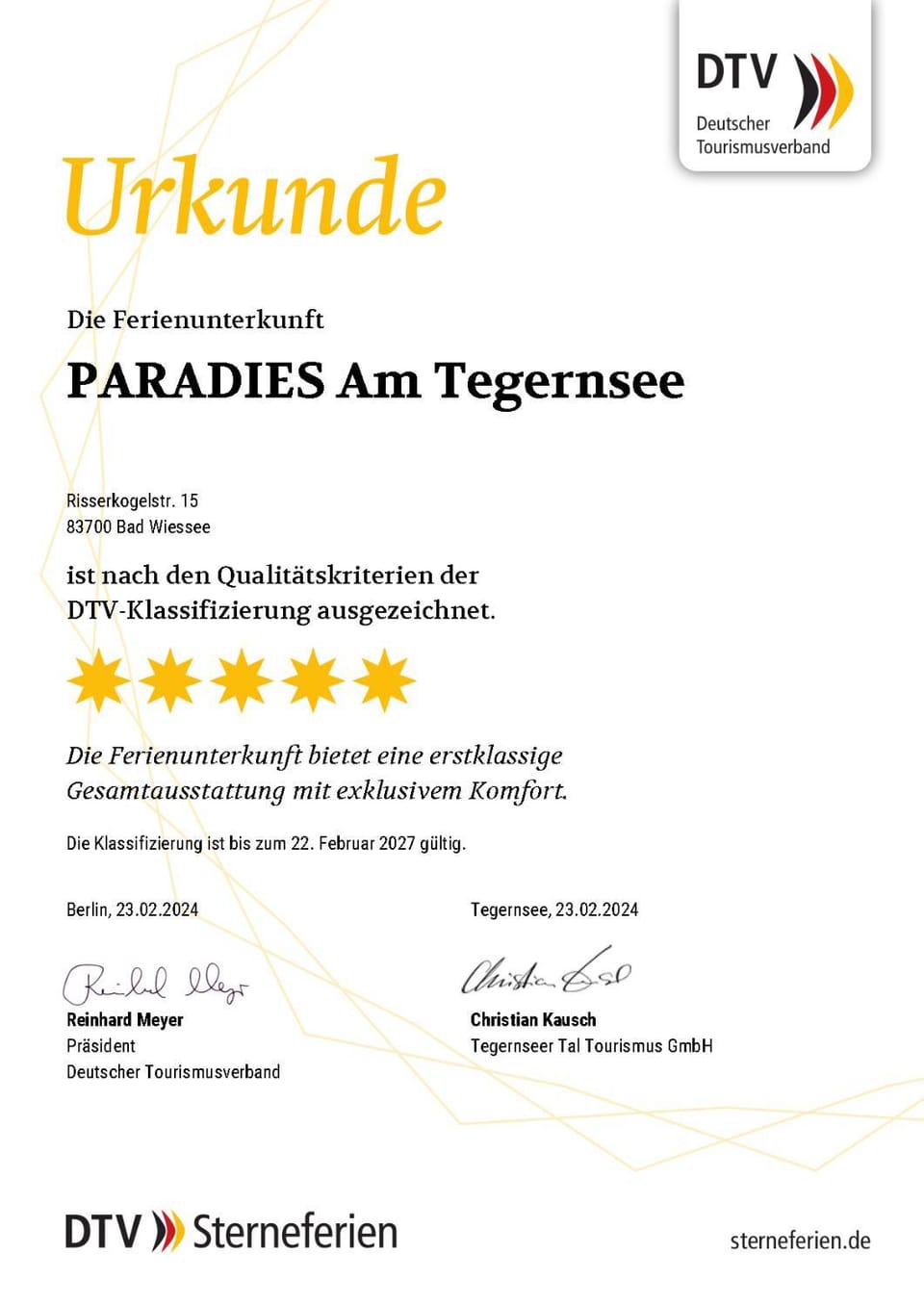 Certificate/Award