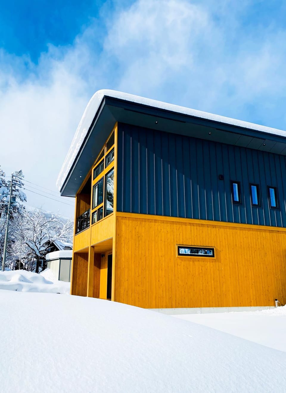 Property building, Winter