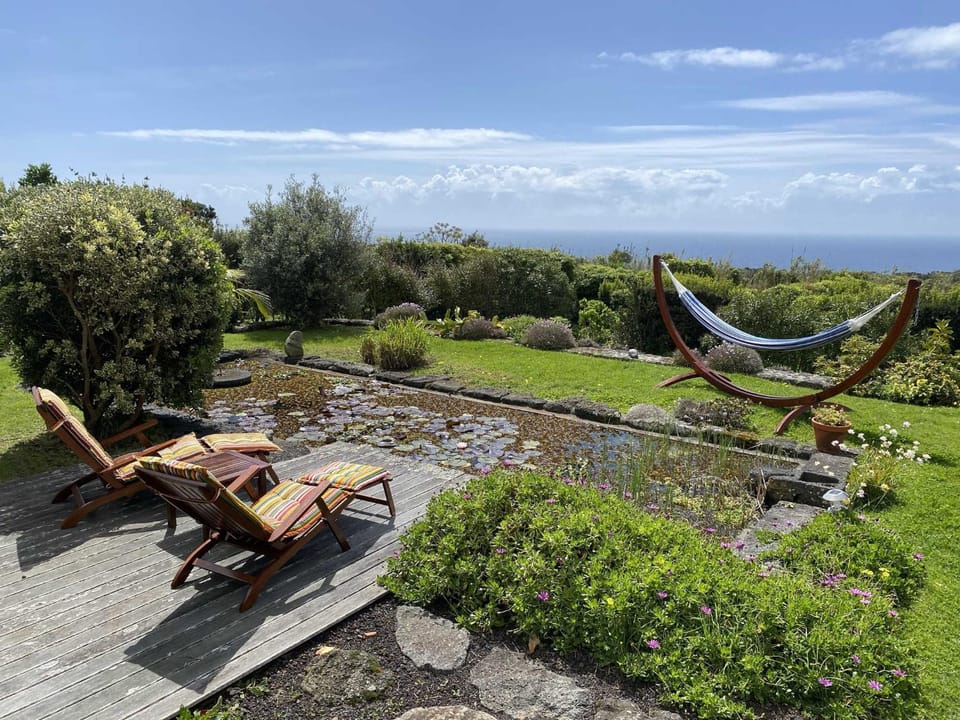 Garden, Sea view