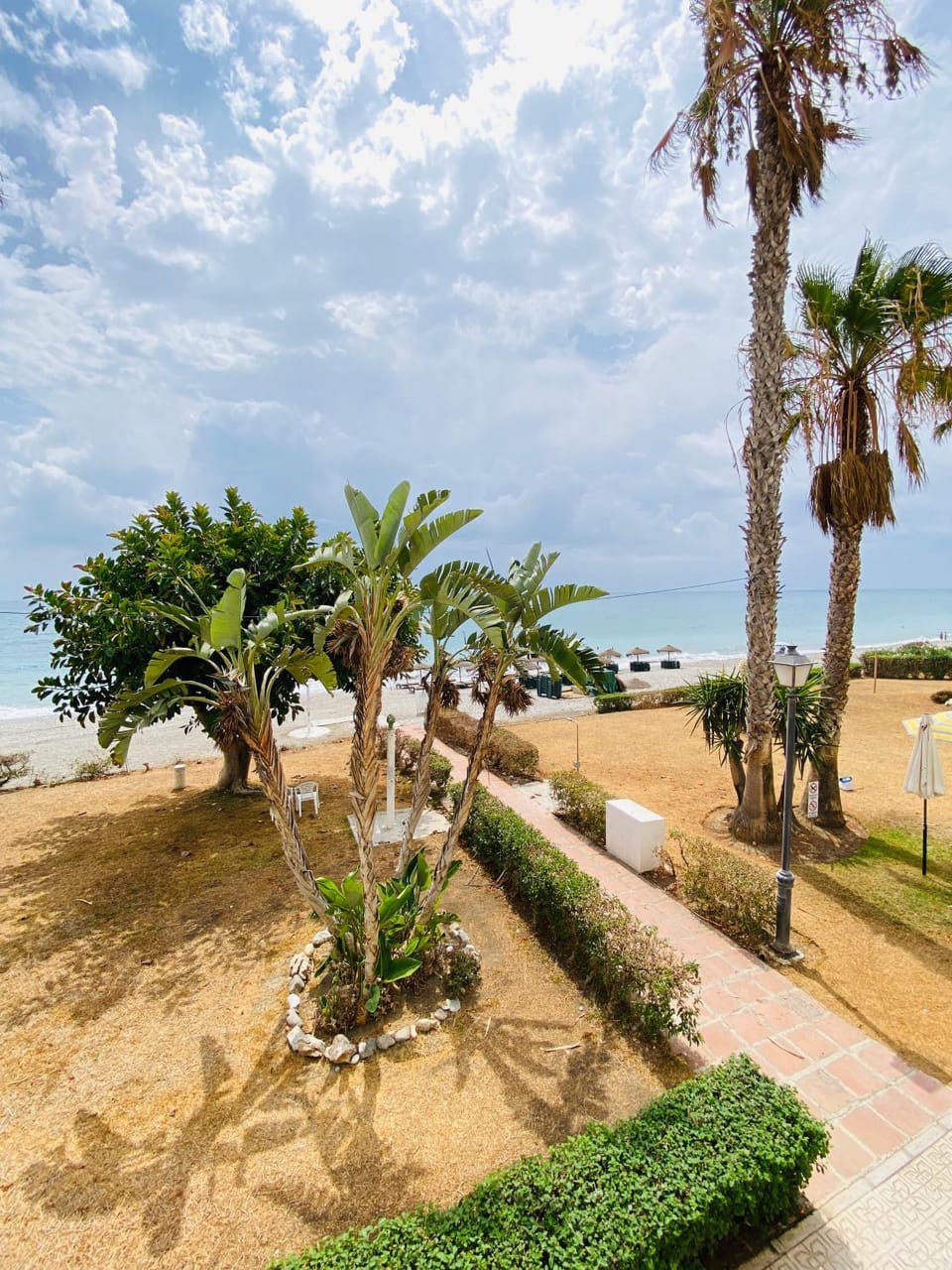 Natural landscape, Garden, Beach, Garden view, Sea view