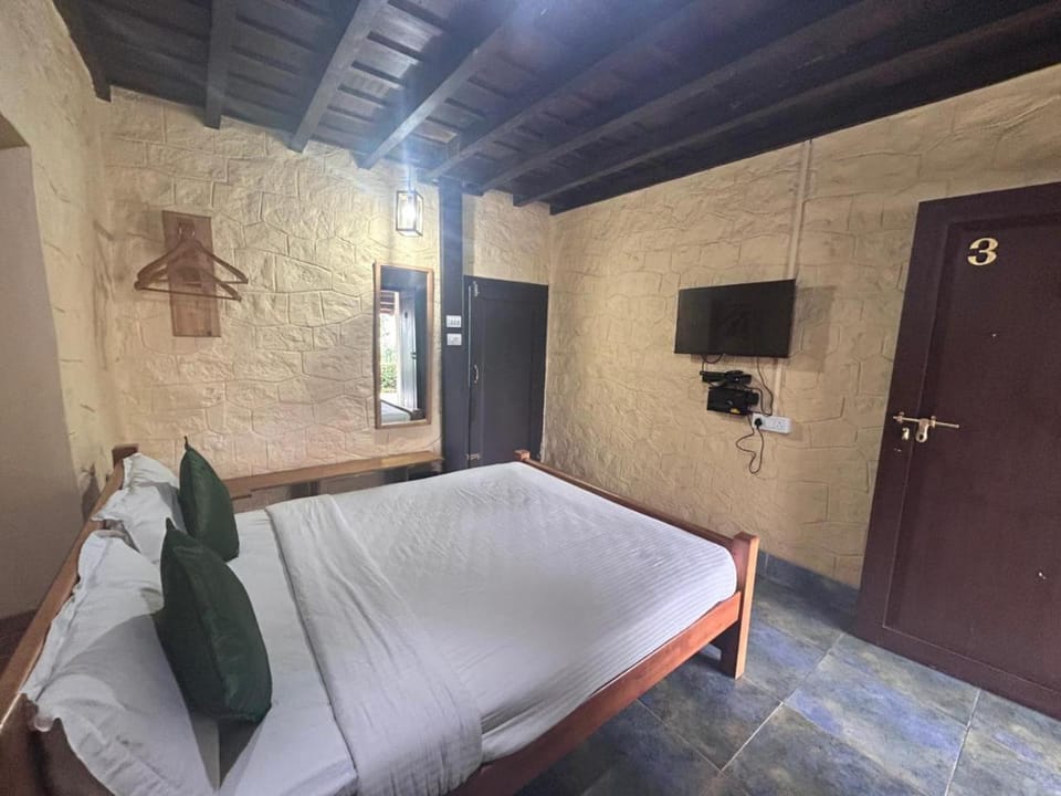 Bed, TV and multimedia, Photo of the whole room, Bedroom