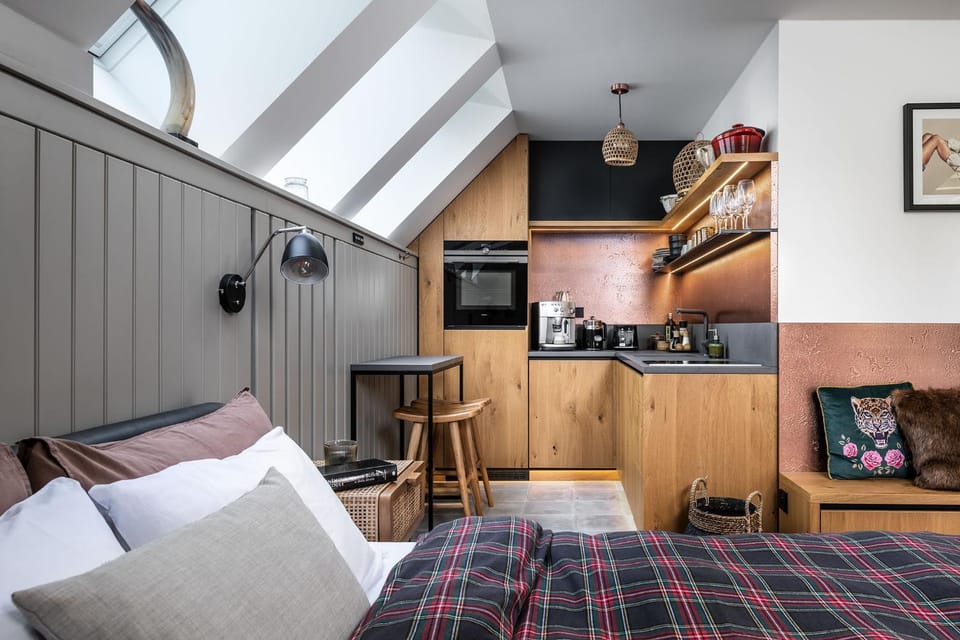 Peaceful, Cozy Designer Mountain Studio Apartment in Lower Silesian Voivodeship