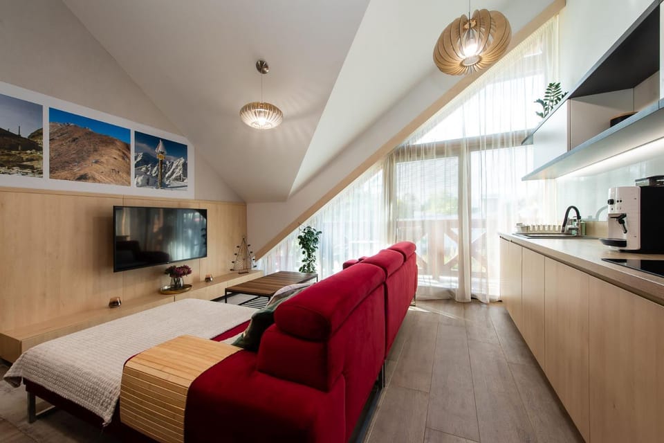 Moderný apartmán Swen s 2 terasami Tatranská Lomnica Apartment in Slovakia
