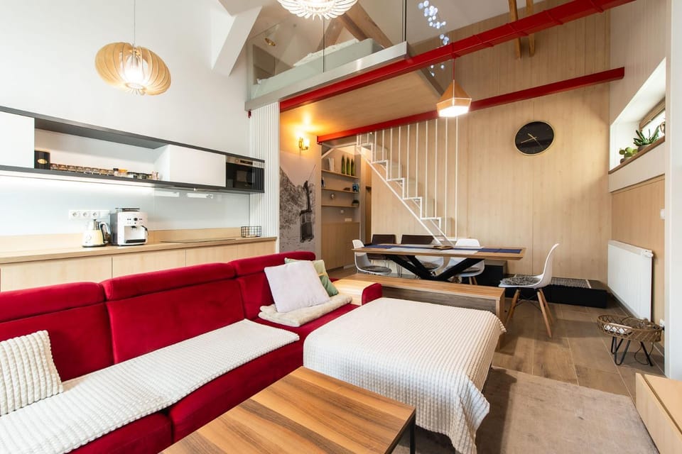 Moderný apartmán Swen s 2 terasami Tatranská Lomnica Apartment in Slovakia