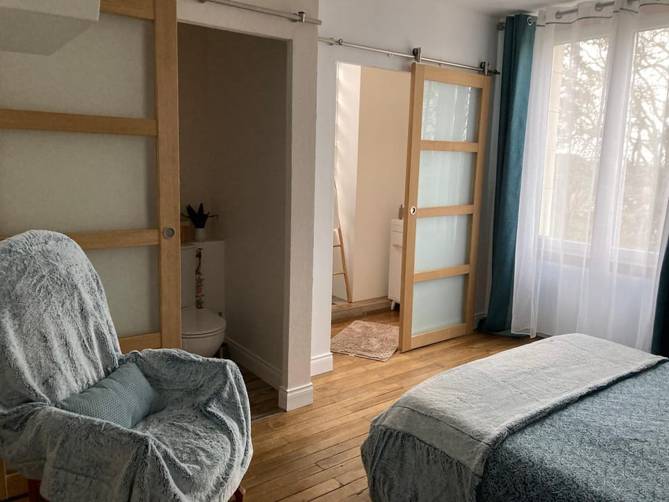 Chambre Zen - Château de la Bouchatte Bed and Breakfast in Auvergne-Rhône-Alpes