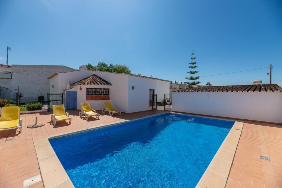Pool view, sunbed