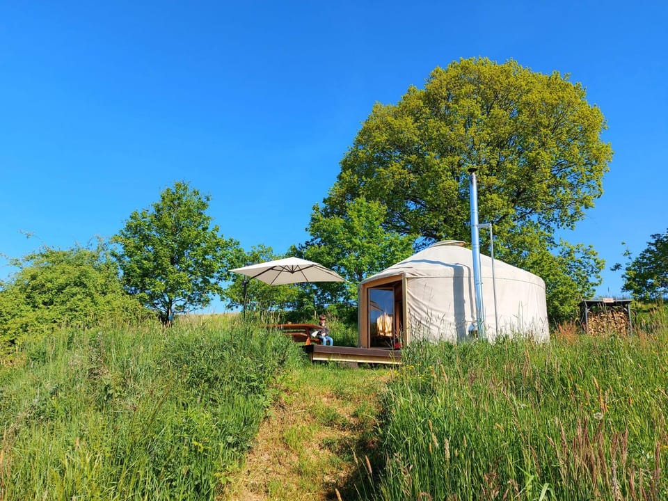 Ałabajka jurta Luxury tent in Lower Silesian Voivodeship