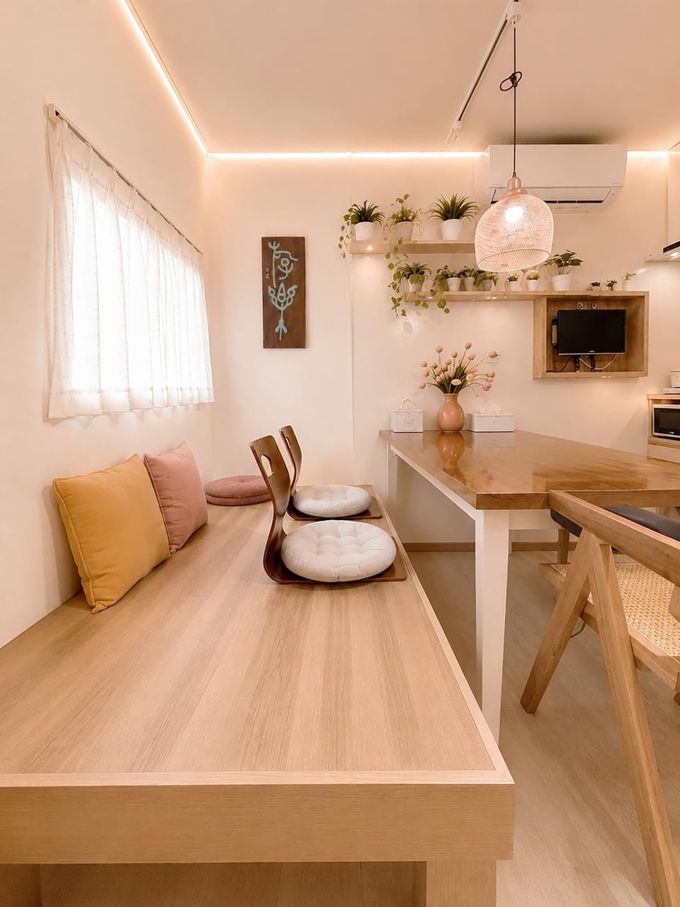 Living room, Dining area