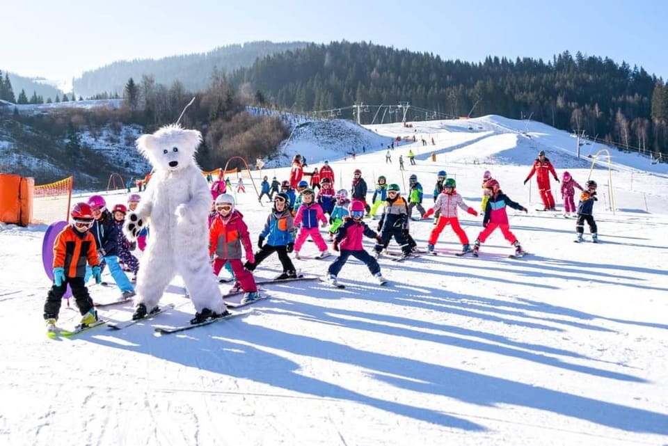 People, Activities, Winter, Ski School, Skiing, children