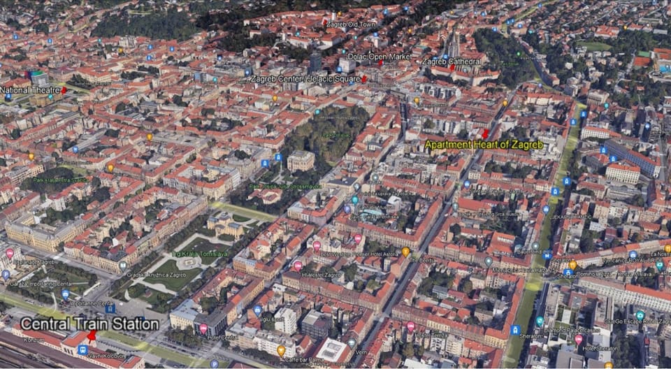 Neighbourhood, Bird's eye view, City view, Street view, Location