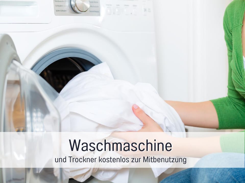 Property building, washing machine