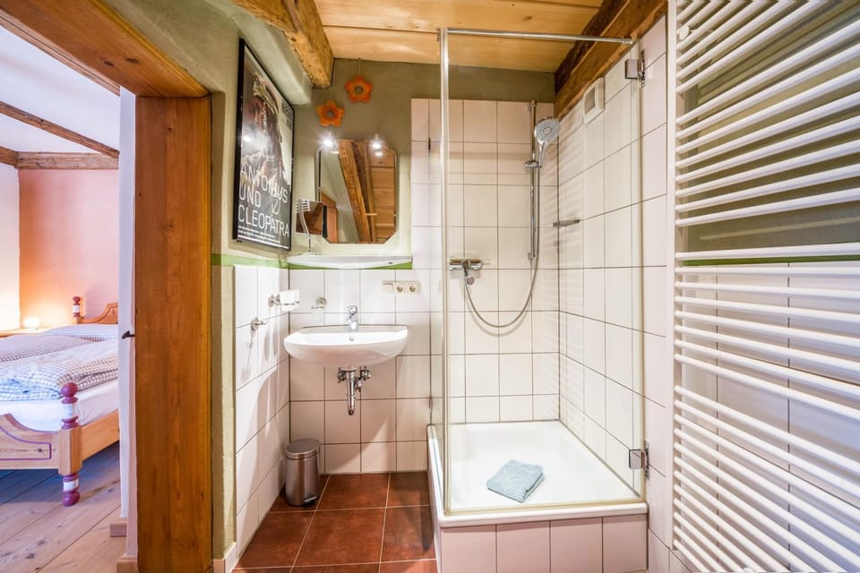 Bathroom, Living room