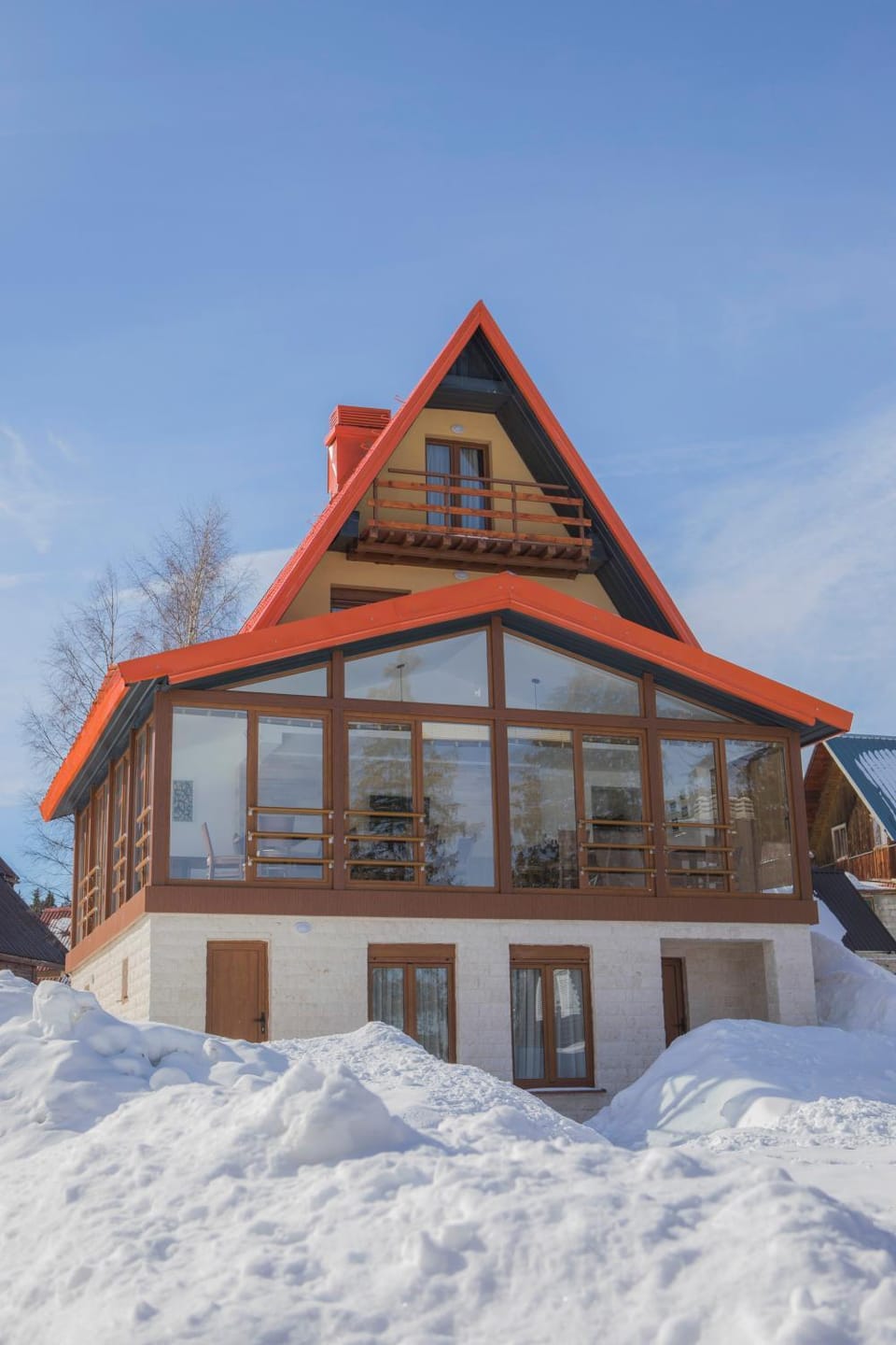 Property building, Winter