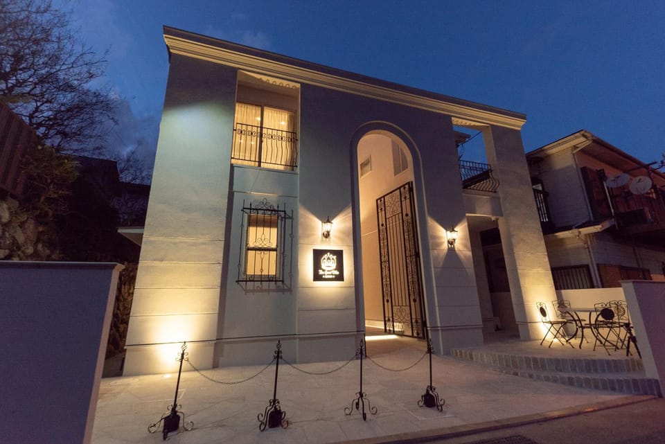 Property building, Sunset