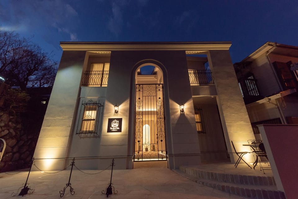 Property building, Sunset