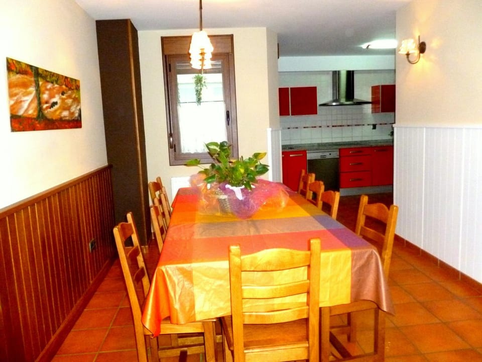 Dining area, group of guests