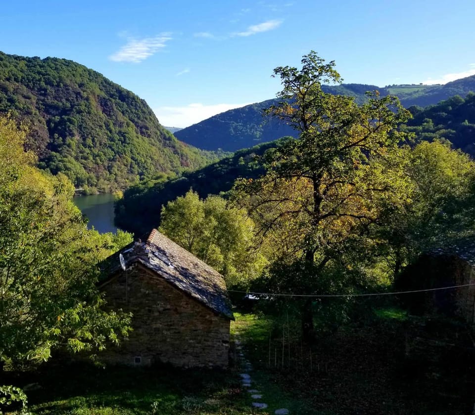 Property building, Natural landscape, View (from property/room), Mountain view, River view